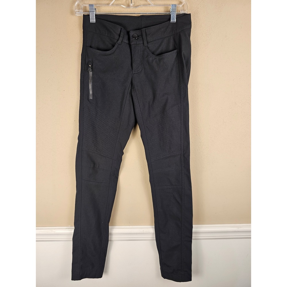 Lululemon Womens Black Bust A Move‎ Moto Pants 4